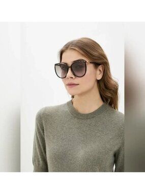 FENDI‎ Blonde Havana Brown Red Square Gradient Sunglasses FS5276 215 Fendi FS5276 215 Blonde Havana Brown Square Gradient Sunglasses main image 2